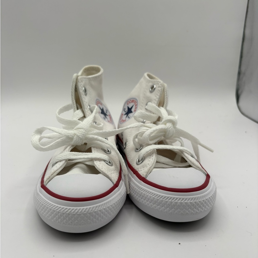 Converse Kids' Chuck Taylor All Star High Top, Optical White, 10.5 new